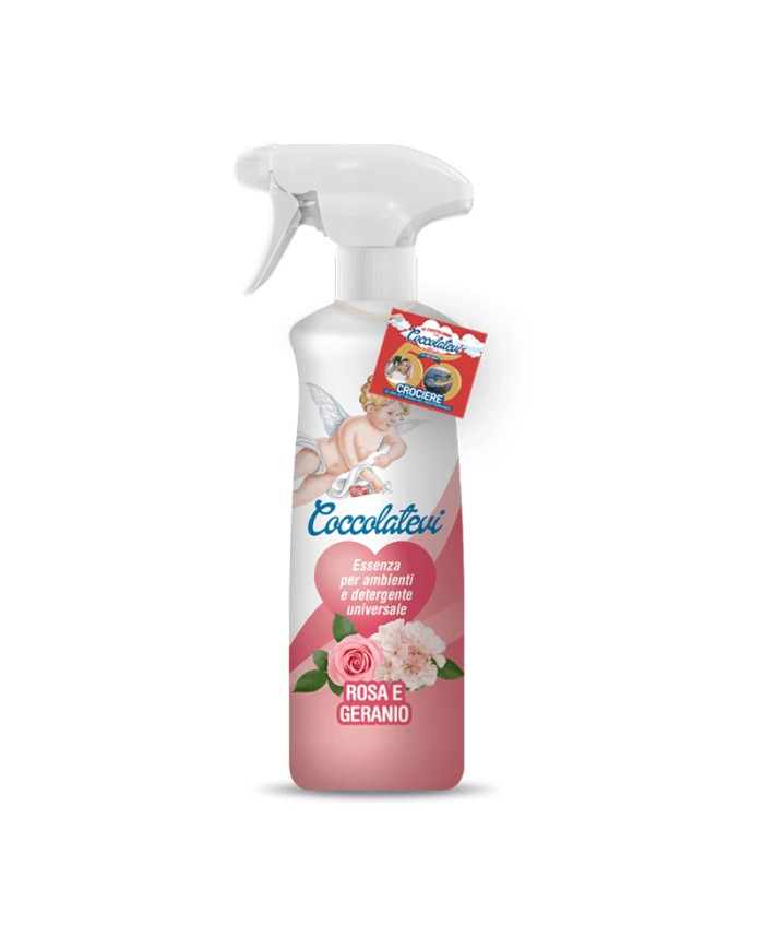 Coccolatevi Essenza Rosa e Geranio Spray 750 ml