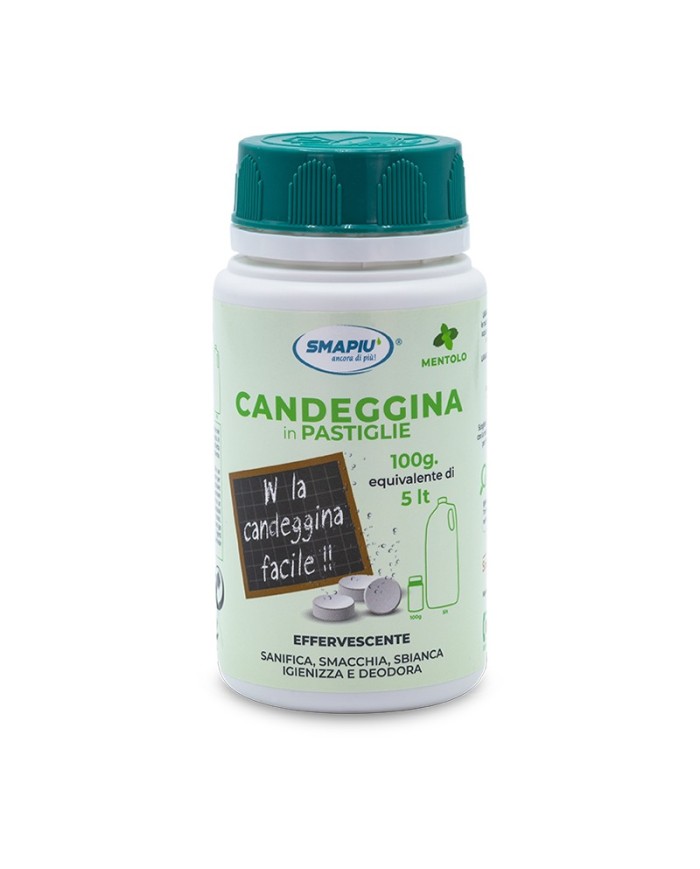 Smapiù Candeggina In Pastiglie Mentolo 40 Pz