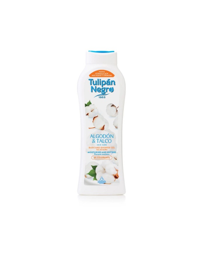 Tulipan Negro Bagnoschiuma Cotone e Talco 650ml