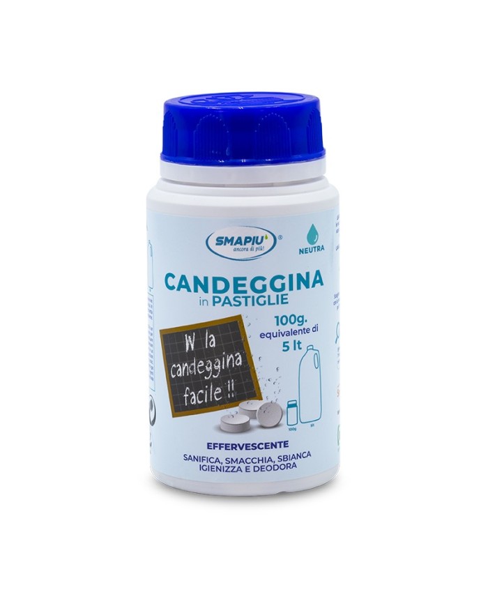 Smapiù Candeggina In Pastiglie Neutra 40 Pz