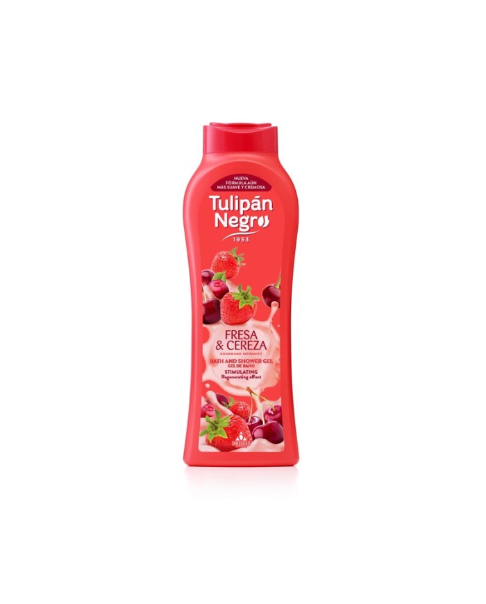 Tulipan Negro Bagnoschiuma Fragola e Ciliegia 650ml