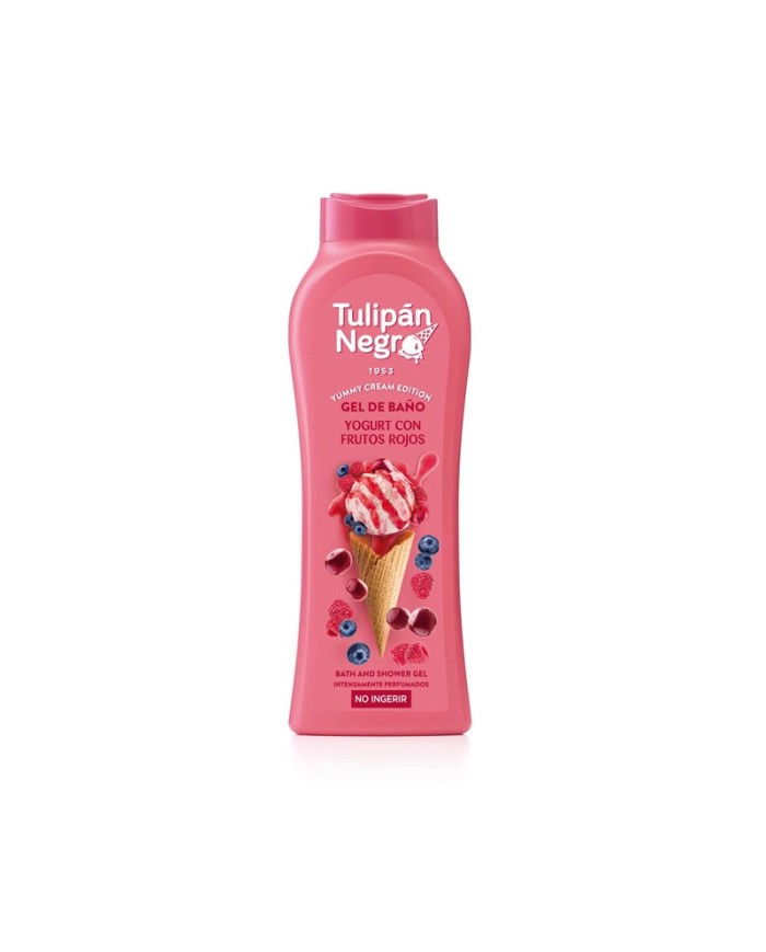 Tulipan Negro Bagnoschiuma Yogurt e Frutti Rossi 650ml