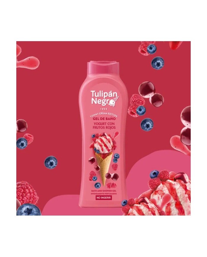 Tulipan Negro Bagnoschiuma Yogurt e Frutti Rossi 650ml