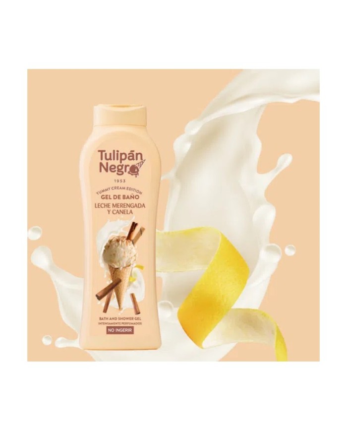 Tulipan Negro Bagnoschiuma Latte Di Meringa e Cannella 650ml