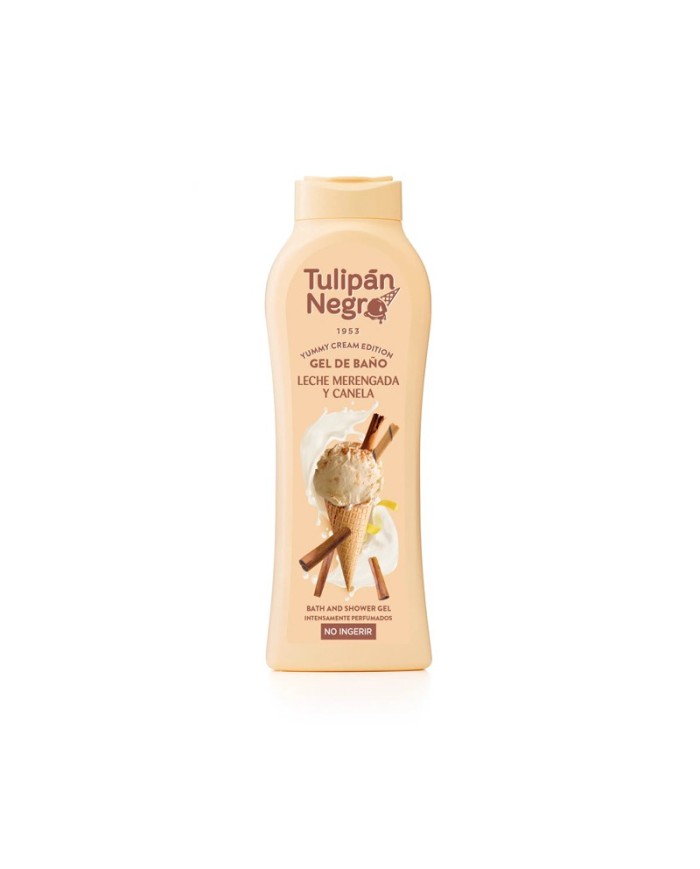 Tulipan Negro Bagnoschiuma Latte Di Meringa e Cannella 650ml