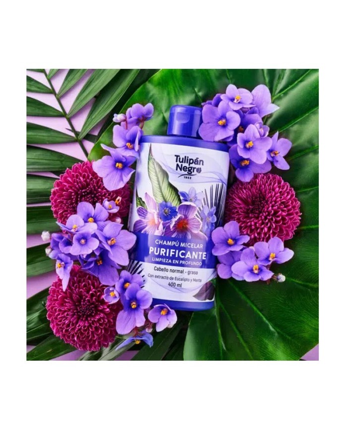 Tulipan Negro Shampoo Purificante Micellare 400 ml