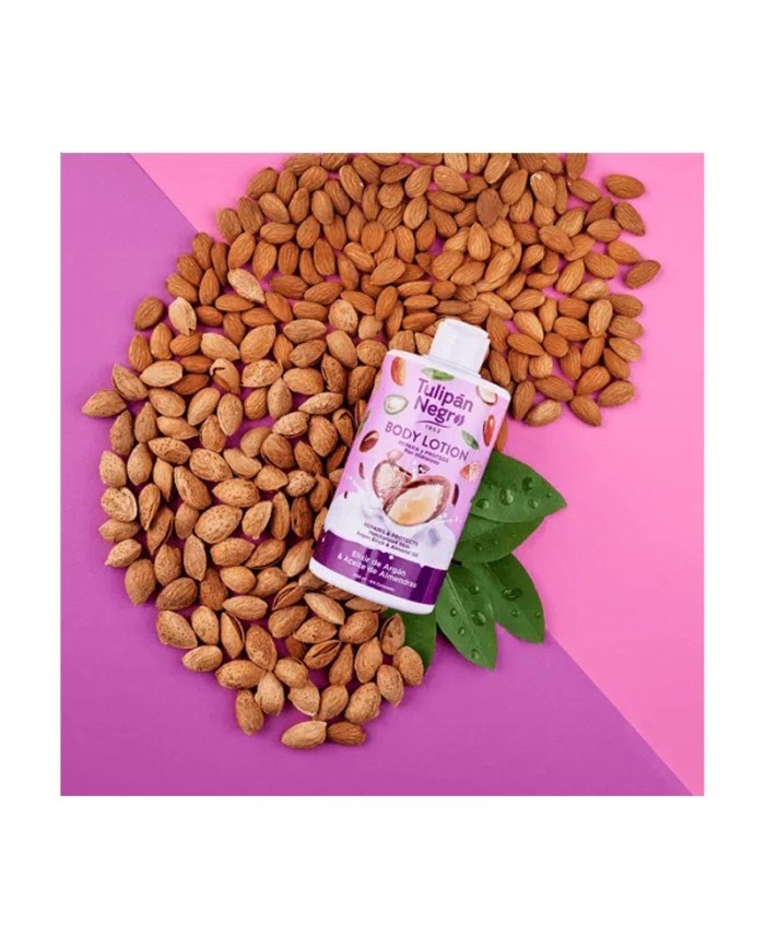 Tulipan Negro Crema Corpo Elisir Di Argan e Olio Di Mandorle 400 ml