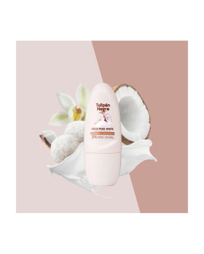 Tulipan Negro Deodorante Roll-on Coco Pure White 50 ml