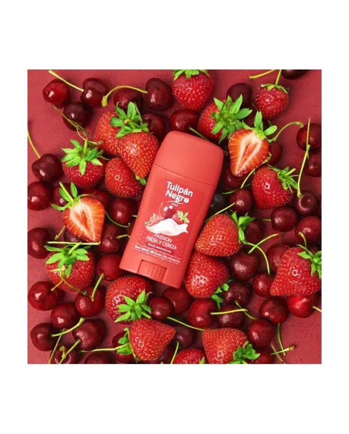 Tulipan Negro Deodorante Stick Fragola e Ciliegia 50 ml