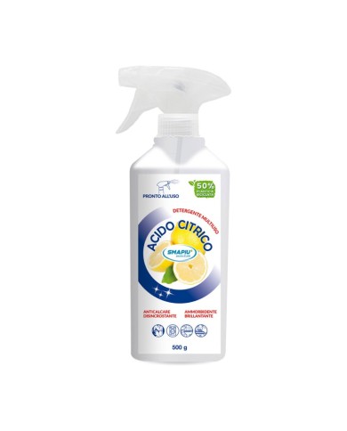 Smapiù Acido Citrico Pronto All'uso Spray 500 ml
