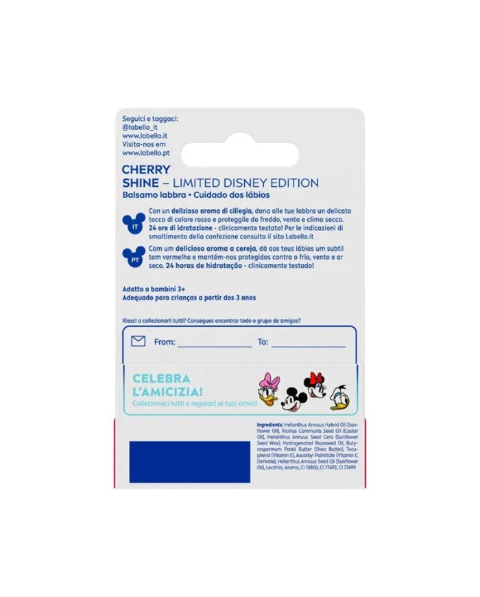 Labello Cherry Shine Disney Limited Edition Labello Cherry Shine Disney Limited Edition