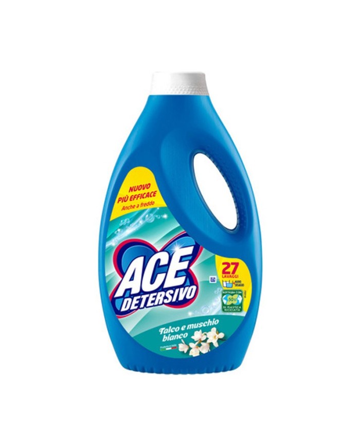 Ace Detersivo Igienizzante Talco e Muschio Bianco 27 Lavaggi