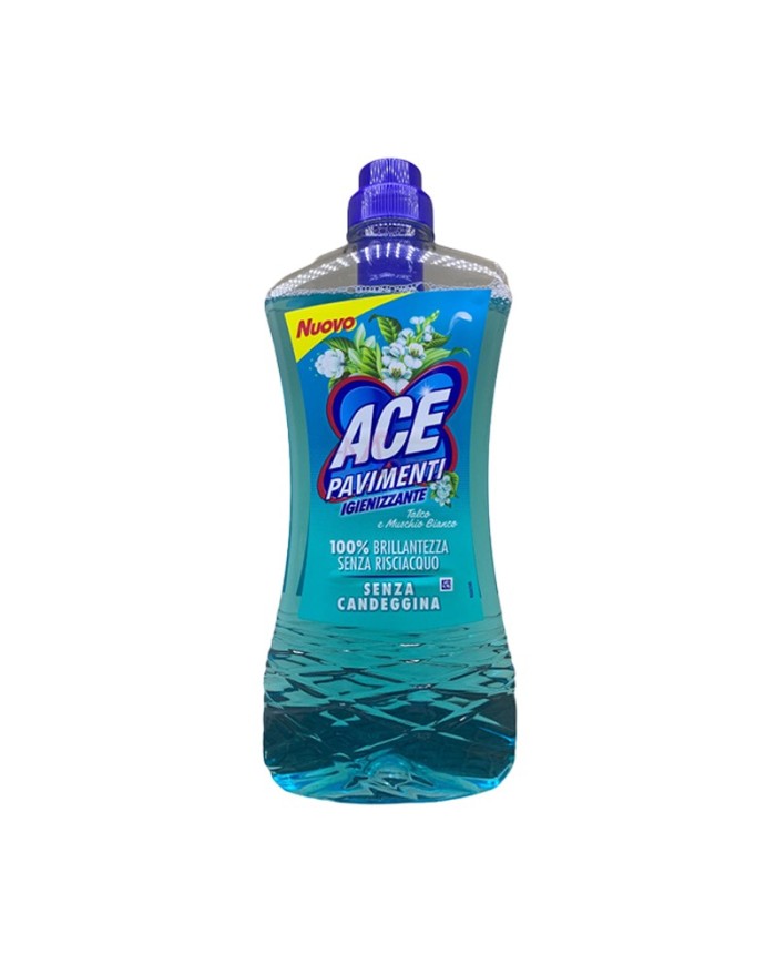 Ace Pavimenti Igienizzante Talco e Muschio Bianco 1 L