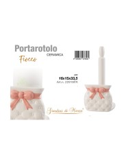 Giardini Di Marzo Linea Fiocco Rosa Portarotolo