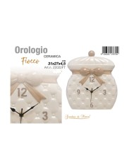 Giardini Di Marzo Linea Fiocco Tortora Orologio Da Parete