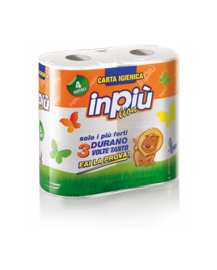 Inpiu' Carta Igienica 4 Rotoli