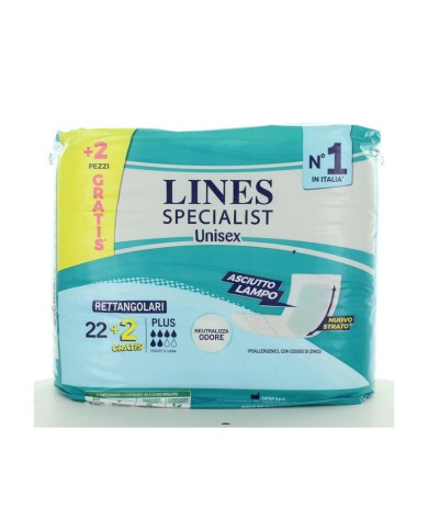 Lines Specialist Unisex Plus 22+2