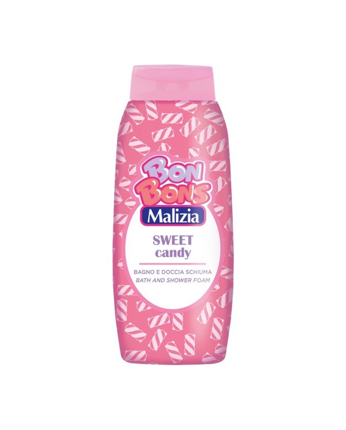 Malizia Bagno e Doccia Schiuma Bon Bons Sweet Candy 500ml