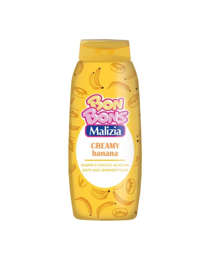 Malizia Bagno e Doccia Schiuma Bon Bons Creamy Banana 500ml