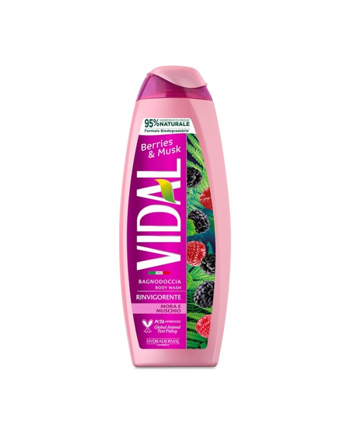 Vidal Barriers e Musk Bagnodoccia 500 ml