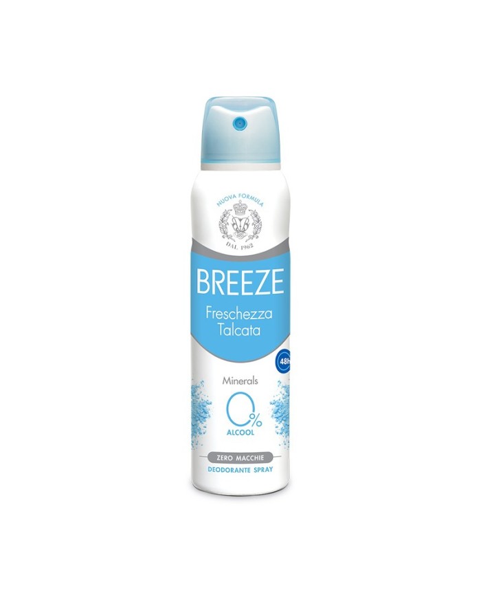 Breeze Deodorante Spray Freschezza Talcata 150ml