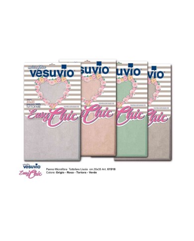 Vesuvio Microfibra Tuttofare Easy Chic Liscio 35x35