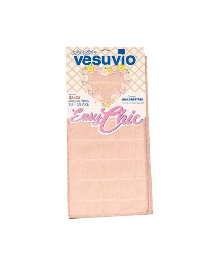 Vesuvio Microfibra Tuttofare Easy Chic Quadrettata 35x35
