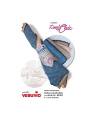 Vesuvio Microfibra Multiuso Quadrettata 40x40 4 Pezzi