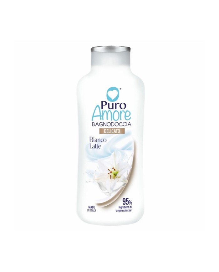 Puro Amore Delicato Bagnodoccia Bianco Latte 650ml