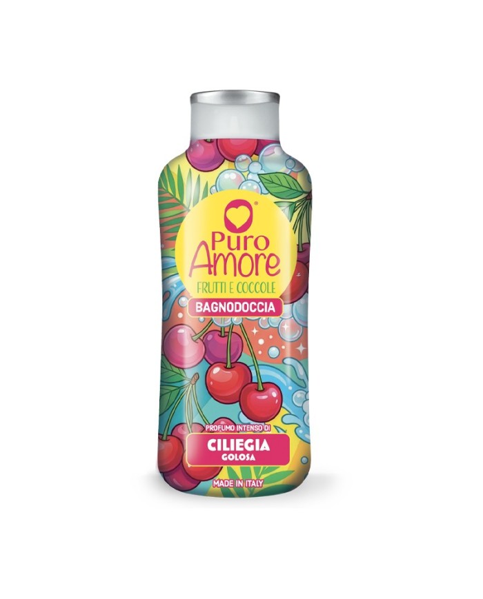 Puro Amore Frutti e Coccole Bagnodoccia Ciliegia Golosa 650ml