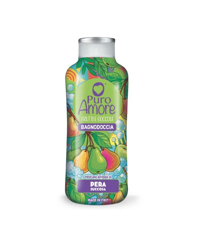 Puro Amore Frutti e Coccole Bagnodoccia Pera Succosa 650ml