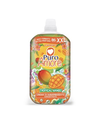 Puro Amore Ammorbidente Concentrato Tropical Mango 86 Lavaggi