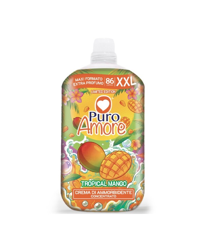 Puro Amore Ammorbidente Concentrato Tropical Mango 86 Lavaggi