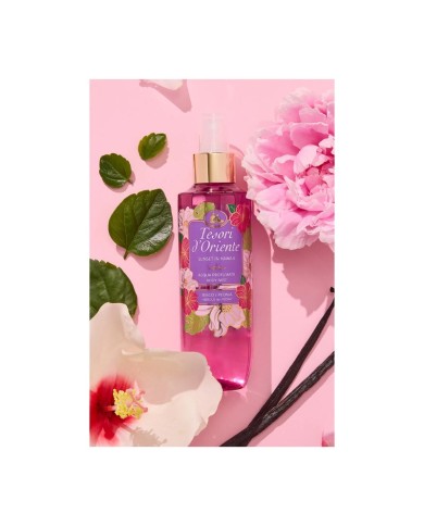 Tesori D'oriente Acqua Profumata Ibisco e Peonia 200 ml