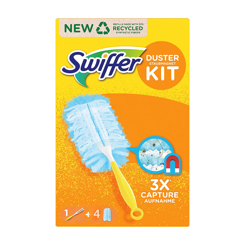 Swiffer Duster Kit + 4 Ricambi - Il Regno dei Profumi